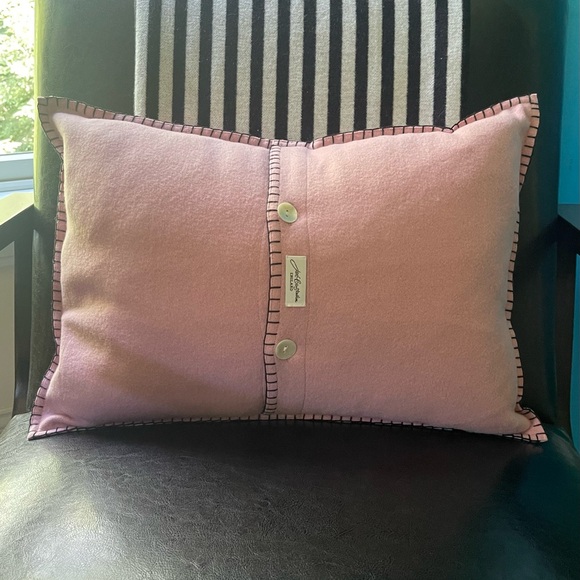 Jan Constantine Handmade Felt Tiger & Palm Tree Decor Pillow Made in England - Picture 11 of 11